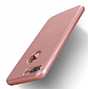 Eiroo Body Fit iPhone 7 Plus 360 Derece Koruma Rose Gold Silikon Klf - Resim: 1