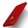 Eiroo Body Fit iPhone 7 Plus 360 Derece Koruma Krmz Silikon Klf - Resim: 5