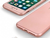 Eiroo Body Fit iPhone 7 Plus 360 Derece Koruma Rose Gold Silikon Klf - Resim: 2