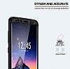 Eiroo Body Fit Samsung Galaxy S7 Edge 360 Derece Koruma Siyah Silikon Klf - Resim: 1