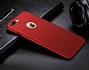 Eiroo Body Thin iPhone 7 Plus 360 Derece Koruma Krmz Rubber Klf - Resim: 4