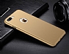 Eiroo Body Thin iPhone 7 Plus 360 Derece Koruma Gold Rubber Klf - Resim: 3