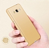Eiroo Body Thin Samsung Galaxy J3 2016 360 Derece Koruma Gold Rubber Klf - Resim: 3
