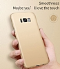 Eiroo Body Thin Samsung Galaxy S8 360 Derece Koruma Siyah Rubber Klf - Resim: 4