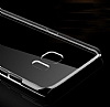 Eiroo Breza Samsung Galaxy S7 Edge Silver Kenarl effaf Kristal Klf - Resim: 1