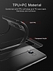 Eiroo Cam Hybrid Huawei Mate 10 Lite Kamera Korumal Siyah Kenarl Rubber Klf - Resim: 5