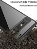Eiroo Cam Hybrid Huawei Mate 10 Pro Kamera Korumal Kenarl Siyah Rubber Klf - Resim: 2