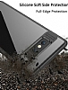 Eiroo Cam Hybrid Samsung Galaxy A8 Plus Kamera Korumal Siyah Kenarl Rubber Klf - Resim: 2