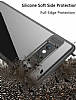 Eiroo Cam Hybrid Samsung Grand Prime Pro J250F Kamera Korumal Siyah Kenarl Rubber Klf - Resim: 3