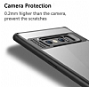 Eiroo Cam Hybrid Samsung Galaxy Note 8 Kamera Korumal Siyah Kenarl Rubber Klf - Resim: 3