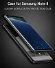 Eiroo Cam Hybrid Samsung Galaxy Note 8 Kamera Korumal Krmz Kenarl Rubber Klf - Resim: 7
