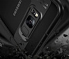 Eiroo Cam Hybrid Samsung Galaxy S8 Kamera Korumal Lacivert Kenarl Rubber Klf - Resim: 7