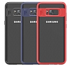 Eiroo Cam Hybrid Samsung Galaxy S8 Kamera Korumal Siyah Kenarl Rubber Klf - Resim: 10
