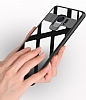 Eiroo Cam Hybrid Samsung Galaxy S9 Kamera Korumal Lacivert Kenarl Rubber Klf - Resim: 5