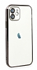 Eiroo Camera Protect iPhone 11 Pro Max Kamera Korumal Siyah Silikon Klf - Resim: 1