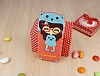 Eiroo Candy House iPhone SE / 5 / 5S Pembe Kz Silikon Klf - Resim: 1
