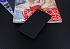 Eiroo Carbon Hybrid Sony Xperia XZ Premium Siyah Kenarl Karbon Siyah Silikon Klf - Resim: 2