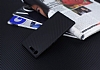 Eiroo Carbon Hybrid Sony Xperia XZ Premium Siyah Kenarl Karbon Siyah Silikon Klf - Resim: 1