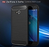 Eiroo Carbon Shield Asus ZenFone 4 Selfie ZD553KL Ultra Koruma Gri Klf - Resim: 8