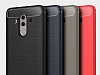 Eiroo Carbon Shield Huawei Mate 10 Pro Ultra Koruma Lacivert Klf - Resim: 8
