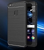 Eiroo Carbon Shield Huawei P10 Lite Ultra Koruma Siyah Klf - Resim: 1
