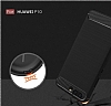 Eiroo Carbon Shield Huawei P10 Ultra Koruma Lacivert Klf - Resim: 5