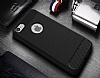 Eiroo Carbon Shield iPhone 6 Plus / 6S Plus Ultra Koruma Lacivert Klf - Resim: 2