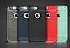 Eiroo Carbon Shield iPhone 7 Plus Ultra Koruma Dark Silver Klf - Resim: 8