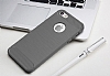 Eiroo Carbon Shield iPhone 7 Ultra Koruma Dark Silver Klf - Resim: 9