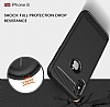 Eiroo Carbon Shield iPhone X / XS Ultra Koruma Siyah Klf - Resim: 6