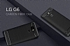 Eiroo Carbon Shield LG G6 Ultra Koruma Siyah Klf - Resim: 1