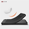 Eiroo Carbon Shield LG Q6 Ultra Koruma Lacivert Klf - Resim: 2