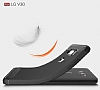 Eiroo Carbon Shield LG V30 Ultra Koruma Siyah Klf - Resim: 6