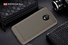 Eiroo Carbon Shield Motorola Moto E4 Plus Ultra Koruma Dark Silver Klf - Resim: 5