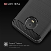 Eiroo Carbon Shield Motorola Moto E4 Plus Ultra Koruma Lacivert Klf - Resim: 3