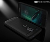 Eiroo Carbon Shield Motorola Moto G4 / G4 Plus Ultra Koruma Dark Silver Klf - Resim: 3