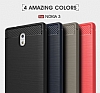 Eiroo Carbon Shield Nokia 3 Ultra Koruma Siyah Klf - Resim: 9