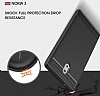 Eiroo Carbon Shield Nokia 3 Ultra Koruma Siyah Klf - Resim: 2