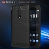 Eiroo Carbon Shield Nokia 8 Ultra Koruma Gri Klf - Resim: 5