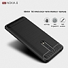 Eiroo Carbon Shield Nokia 8 Ultra Koruma Lacivert Klf - Resim: 3