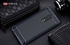 Eiroo Carbon Shield Nokia 8 Ultra Koruma Lacivert Klf - Resim: 1