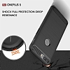 Eiroo Carbon Shield OnePlus 5 Ultra Koruma Siyah Klf - Resim: 4
