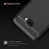 Eiroo Carbon Shield Samsung Galaxy C5 Pro Ultra Koruma Lacivert Klf - Resim: 3