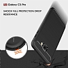 Eiroo Carbon Shield Samsung Galaxy C5 Pro Ultra Koruma Siyah Klf - Resim: 4