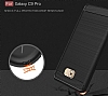 Eiroo Carbon Shield Samsung Galaxy C9 Pro Ultra Koruma Lacivert Klf - Resim: 8