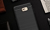 Eiroo Carbon Shield Samsung Galaxy C9 Pro Ultra Koruma Lacivert Klf - Resim: 2