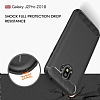 Eiroo Carbon Shield Samsung Grand Prime Pro J250F Ultra Koruma Siyah Klf - Resim: 2