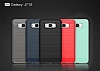 Eiroo Carbon Shield Samsung Galaxy J7 2016 Ultra Koruma Dark Silver Klf - Resim: 3