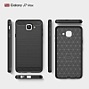 Eiroo Carbon Shield Samsung Galaxy J7 Max Ultra Koruma Dark Silver Klf - Resim: 7