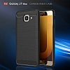 Eiroo Carbon Shield Samsung Galaxy J7 Max Ultra Koruma Siyah Klf - Resim: 5